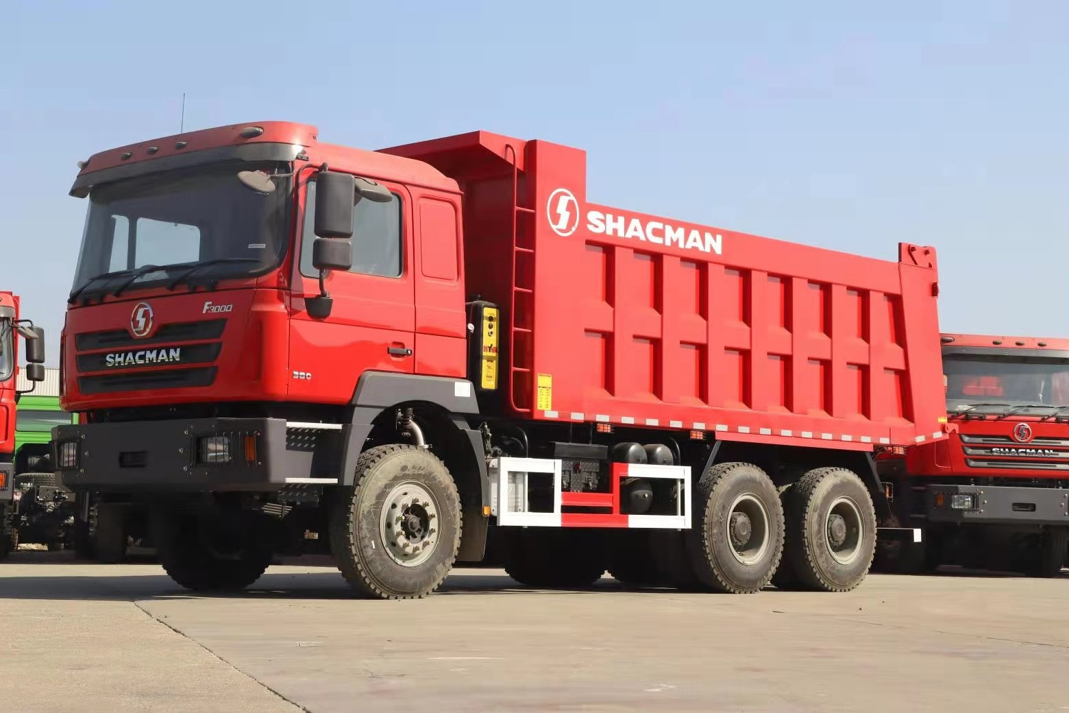 Shacman China Factory F3000 6x4 Camion à benne basculante 10 Good Performance