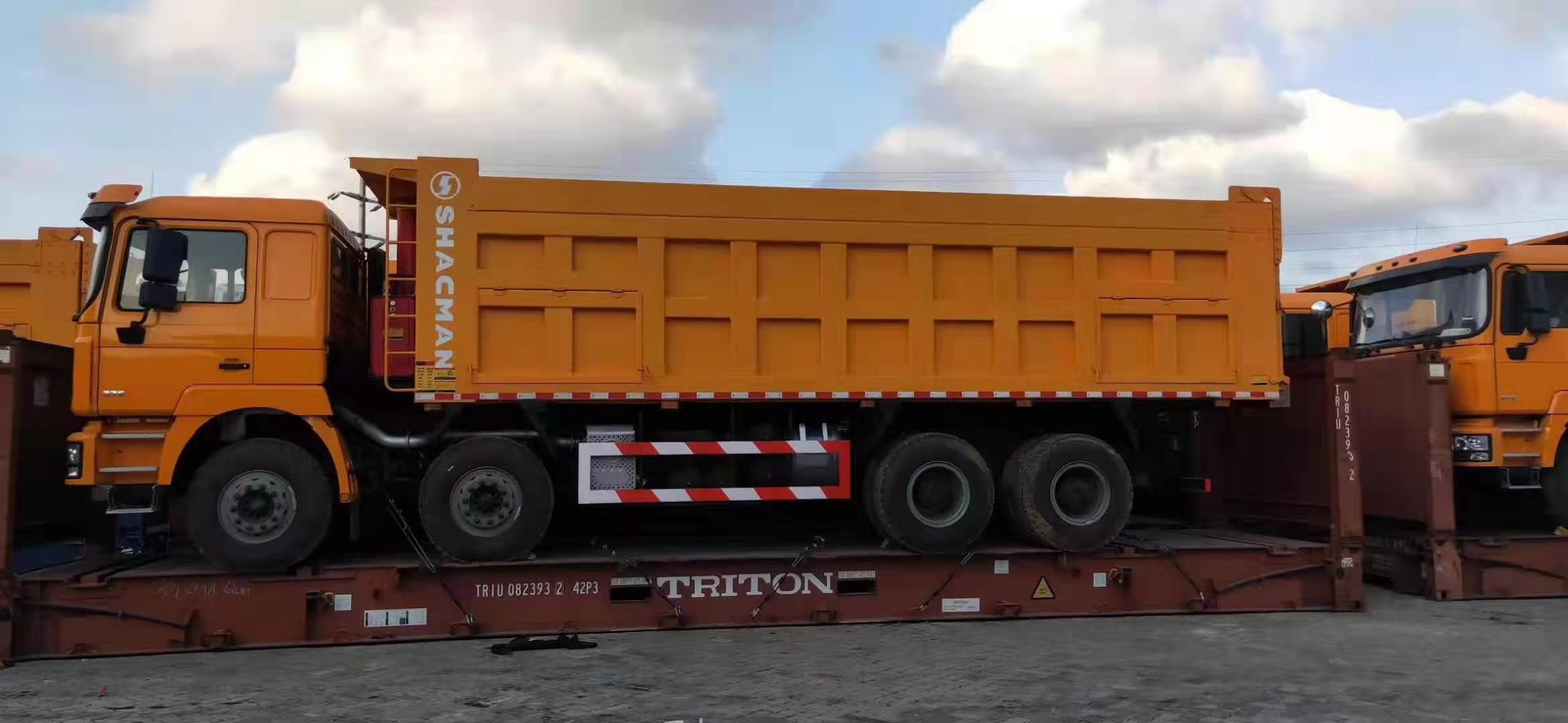 Shacman F3000 U Forme Truck Mining Mining Camion Tamion 375 HP Prix à vendre